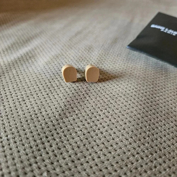 Yves Saint Laurent Heel Cap Replacement Tips Beige - Picture 2 of 4